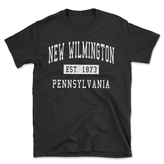 New Wilmington Pennsylvania Classic Established Men's Cotton T-Shirt