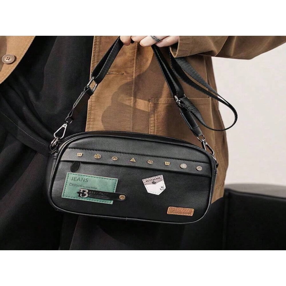 JUNWELL Men's Satchel Bag Fashion Casual Messenger Bag JUNWELL Men's Satchel Bag Fashion Casual Messenger Bag