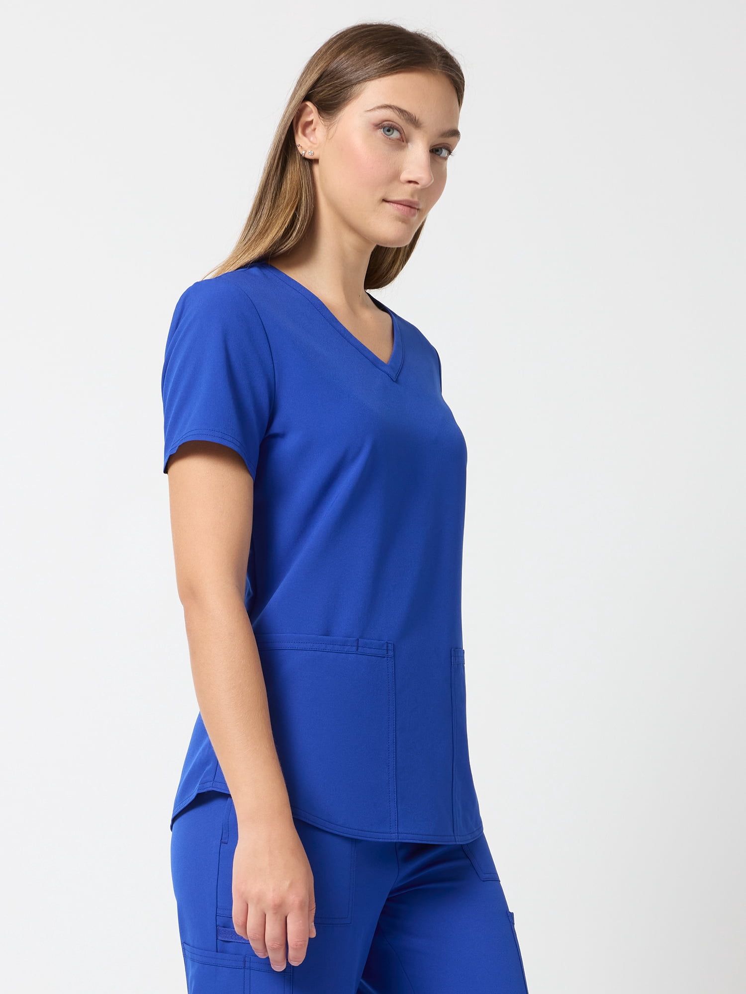 Scrubstar Core Essentials Women’s V-Neck Scrub Top, Sizes XS–3XL