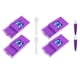 thumbnail image 5 of Bandeja de diamantes de imitación, placa de perforación abatible con tapa, artesanía de bricolaje, punta multifuncional Violeta, 5 of 9