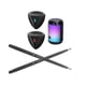 thumbnail image 5 of Air Electronic Drum Quiet Bluetooth Air Drum con baquetas para regalos navideños Caja de voz de 2 pedales Hugo Tambor de aire electrónico, 5 of 10
