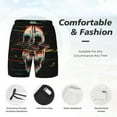 thumbnail image 5 of Haiem Glitch Screaming Skull Men'S Quick-Dry Swim Trunks: Comfortable Beach Shorts With Mesh Lining And Pockets - Ideal For Swimming And Sunbathing Xx-Large, 5 of 9