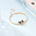 thumbnail image 5 of Brazalete colgante lindo de la pulsera de la aleación del cinc de la moda con la joyería de la decoración del diamante artificial, 5 of 5