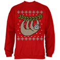 thumbnail image 1 of Big Hanging Sloth Ugly Christmas Sweater Mens Sweatshirt, 1 of 1