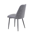 thumbnail image 4 of Jofran Maddox Mid-Century Modern Faux Leather Upholstered Dining Chair (Set of 2), 4 of 9