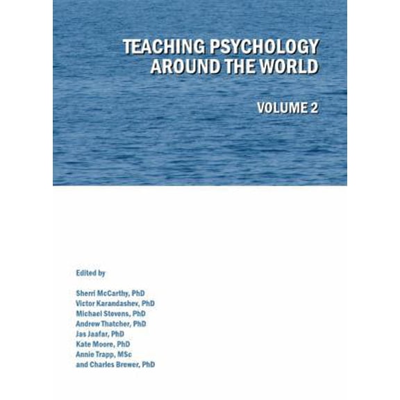 Pre-Owned Teaching Psychology Around the World: Volume 2 (Hardcover) 1443809853 9781443809856