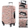 thumbnail image 5 of Pink Unicorn Flamingo Pattern Luggage Cover Fashion Suitcase Cover Baggage Covers Fit 25-28 Inch Luggage (Go Travel), 5 of 5