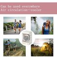 thumbnail image 2 of Ventilador USB pequeño para exteriores con rotación de 360° para niños con luz LED, 2 of 5
