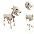 thumbnail image 4 of yotijay Cow Skeleton Statue Animal Sculpture Decor Gift ArtCrafts Haunted House Ornament, 4 of 9