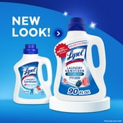 Lysol Laundry Sanitizer Additive, Sanitizing Liquid for Clothes and Linens, Crisp Linen, 90 fl oz