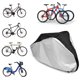 thumbnail image 1 of Muyoka Cubierta impermeable para bicicleta Cubierta de bicicleta de tela de poliéster recubierta de plata con orificio antirrobo para el hogar al aire libre Muyoka Hogar, 1 of 7
