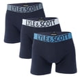 thumbnail image 1 of Men's Lyle And Scott Daniel 3 Pack Boxer Shorts in Blue, 1 of 2