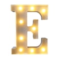 thumbnail image 1 of Fasiaou LED Marquee Letter Lights Sign, Light Up Alphabet Letter for Home Party Wedding Decoration E, 1 of 6