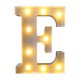 thumbnail image 1 of Fasiaou LED Marquee Letter Lights Sign, Light Up Alphabet Letter for Home Party Wedding Decoration E, 1 of 6