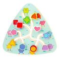 thumbnail image 3 of Dalazy Kids Wooden Maze Game Math Toy Color Recognition Travel Toy for Toddler forest farm, 3 of 8