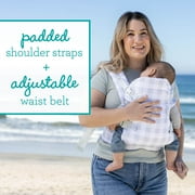 Infantino Flip 4-in-1 Convertible Baby Carrier, 4-Position, Unisex Baby, 8-32lbs, Plaid