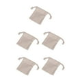 thumbnail image 3 of Ruiboury Draw String Bags DIY Crafting Party Decorations Small Packaging Jewelry Pouch Cotton Gift Bag for Cosmetic Sundries 12*15cm 5Set, 3 of 6