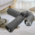 thumbnail image 3 of Collapsible Cat Tunnel Tube, Kitten Toys, Folded 3 Way Tube 4 Holes, Interactive Hole for Kitten Amusement ,Puppy Small Animals Play Games, 3 of 9