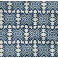 thumbnail image 4 of oneOone Organic Cotton Poplin Twill Fabric Ethnic Geometric Flame Stitch Printed Fabric 1 Yard 42 Inch Wide, 4 of 4