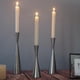 thumbnail image 3 of Aleación Strealine Taper Candle Holder candeliere Decoración Silver_S, 3 of 8