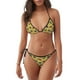 thumbnail image 1 of Balery 90s Audio Tape Pijama Estampado Bikini de Dos Piezas para Mujer - Conjunto de Bikini Ajustable Sexy y Cómodo para Playa, 1 of 6