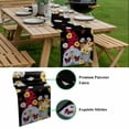 thumbnail image 5 of Black Gnomes Daisy Table Runner - 60 Inch Long, Kitchen Dining Table Runner Dresser Scarves, Pastoral Country Garden Floral Farmhouse Decor for Coffee Tables Wedding Party Banquet, 5 of 8