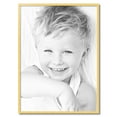 thumbnail image 2 of ArtToFrames 27" x 37" Warm Square Gold Picture Frame, 27x37 inch Multi Wood Poster Frame (WOM-5102),  Pack, 2 of 7