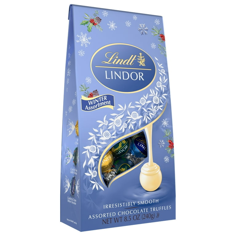 Lindt LINDOR Holiday Winter Assortment Assorted Chocolate Candy