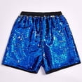 thumbnail image 5 of uikmnh Mens Shorts Reversible Sequin Casual Shorts Streetwear Fashion Loose Fit Comfortable Breathable Lightweight Summer Outdoor Daily Wear Size:M, 5 of 5