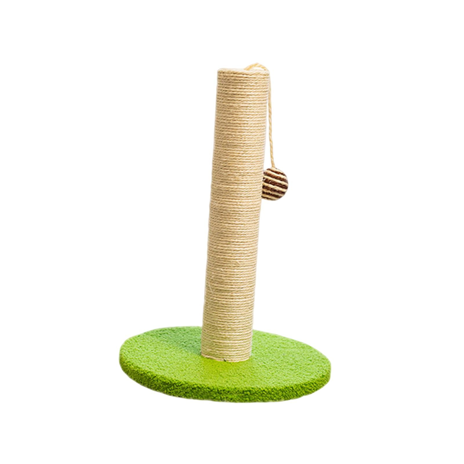 Bvdfgk Cat Scratching Post Sisal Rope Scratch Posts Climbing 17.7" Tall Lightweight