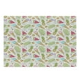 thumbnail image 1 of Summer Cutting Board, Doodle Pattern of Ice Creams Watermelon Slices Pineapples Cherries and Mandarins, Decorative Tempered Glass Cutting and Serving Board, in 3 Sizes, by Ambesonne, 1 of 2