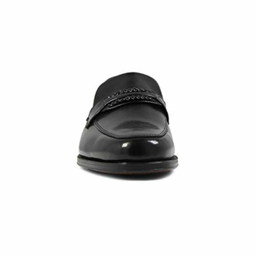 Florsheim Mens Shoes Richfield Moc Toe Loafer Black Leather Slip on 17091-01 - image 2 of 7