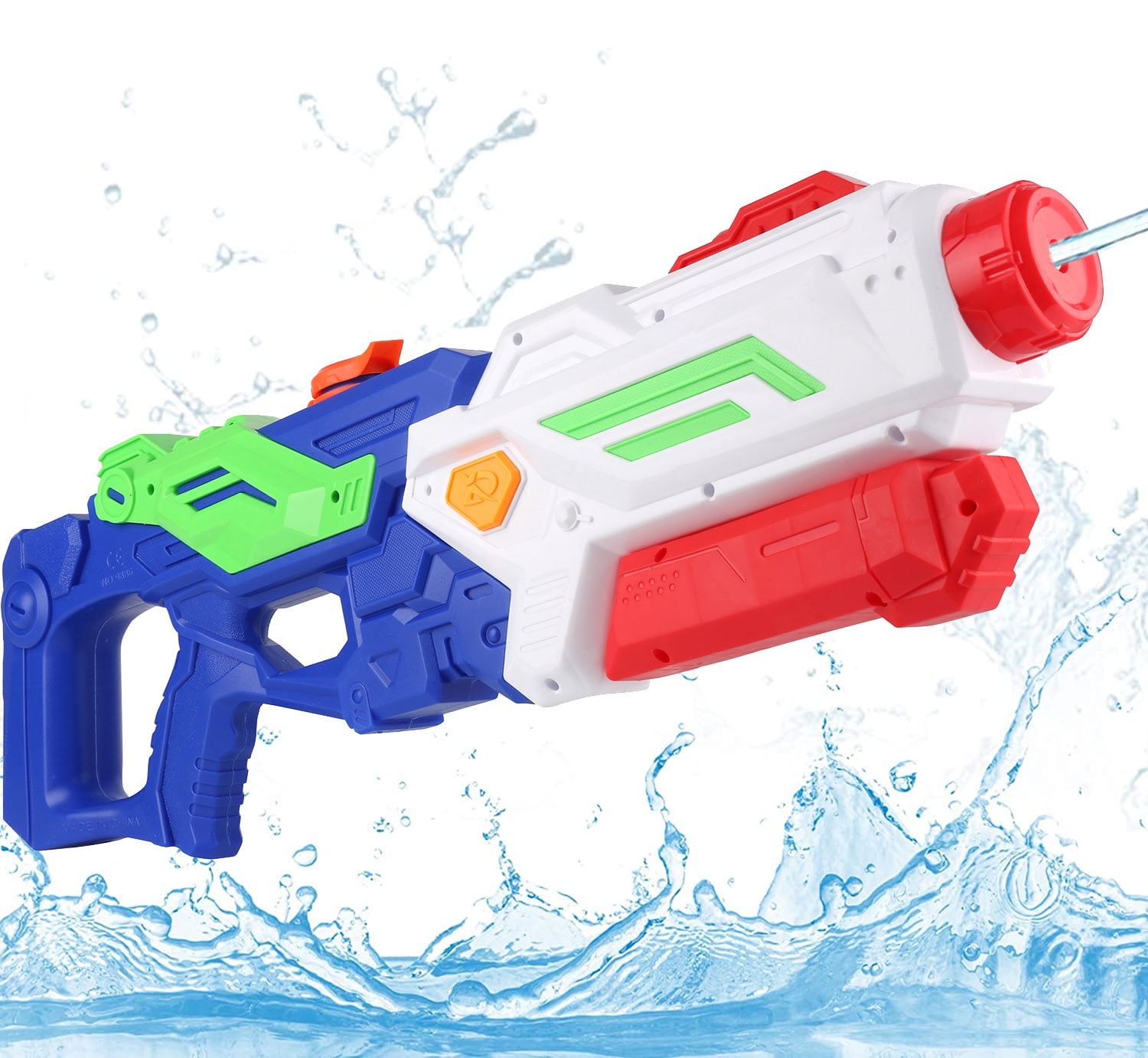 Ultra Water Blaster 4-Pack – High-Powered Pump Action Soaker Toys for Kids & Adults, Long-Range Spray, Large Capacity – Summer Outdoor Pool & Backyard Fun Set