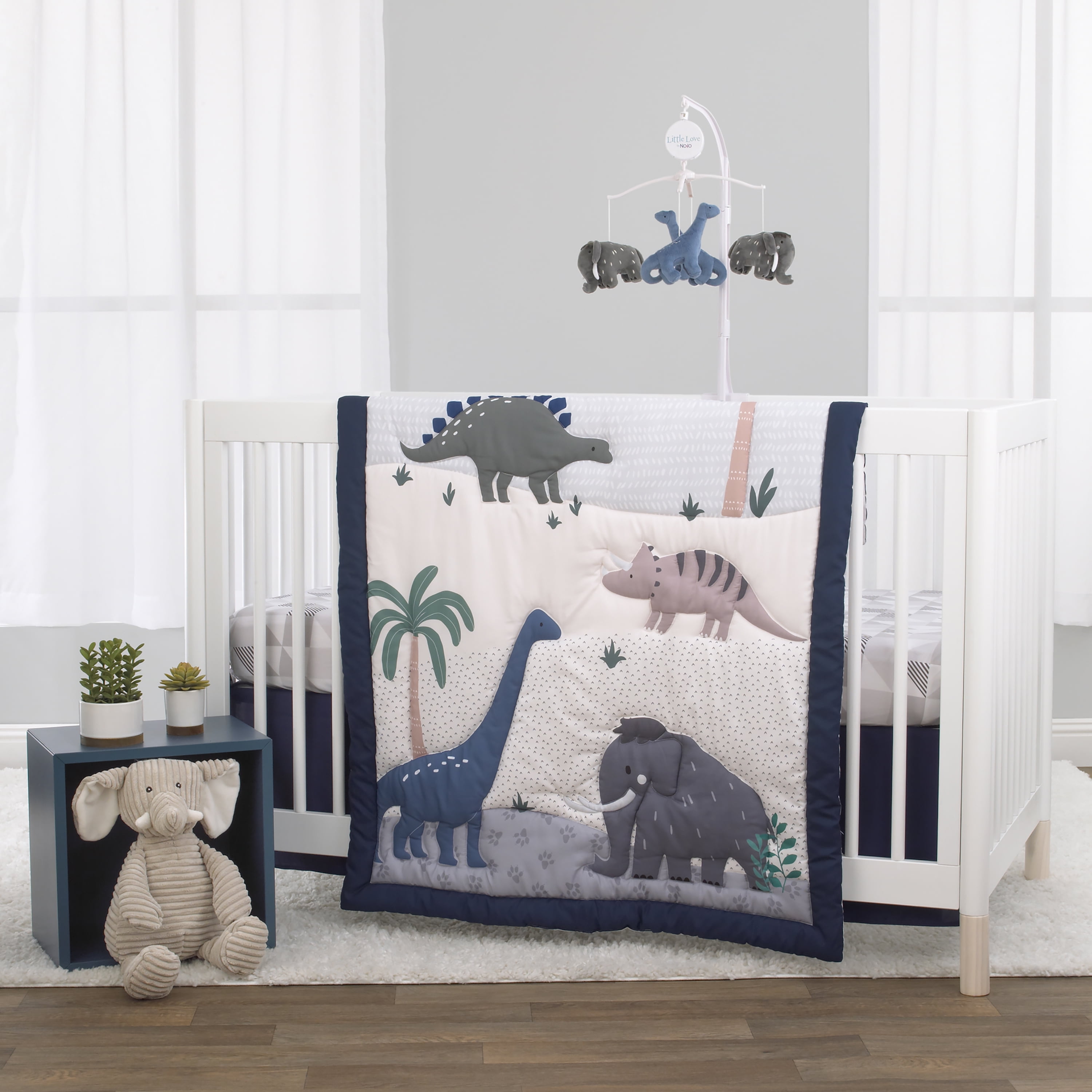 dinosaur crib bedding walmart