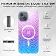 thumbnail image 4 of MyBat Pro Mood Series MagSafe Case for Apple iPhone 14 (6.1) - Iridescent Snake Stylish Glitter Shockproof Protective Cover for Women Girls Cute Phone Case, 4 of 6