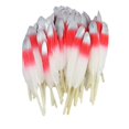 thumbnail image 2 of 12 Unidades Teñidas Natural Recortar DIY Decoración Del Partido en hogar Artesanía Sombrerería -15 Plata roja Gloria Ajuste colorido del cordón, 2 of 7