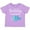 Lavender, variant on Inktastic Birthday Mermaid Girls Party Girls Toddler T-Shirt