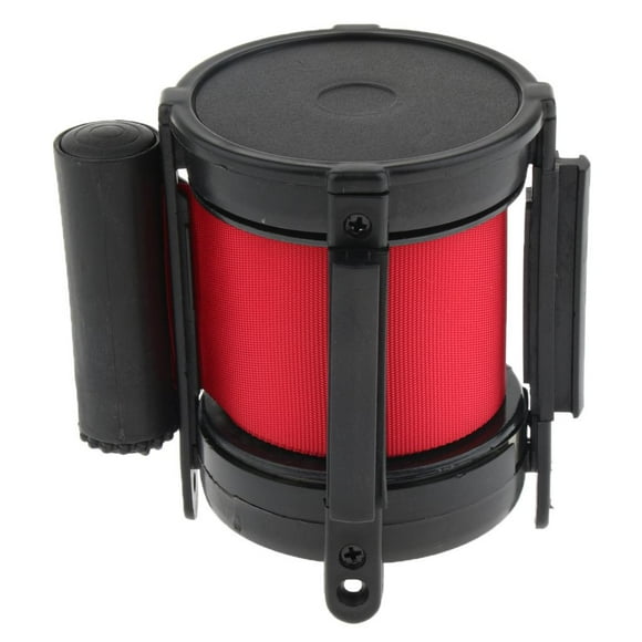 Barrera de Puntal Retráctil Cola de Multitud Cinta Suministros de Cortacésped Decoración Jardín rojo