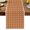 Brown, variant on Brown Gingham Dining Table Runner, Modern Minimalist White Line Grid Points Checkered Washable Table Runners Kitchen Coffee Table Center Decor for Home Party Holiday Wedding 13 x 108 Inches