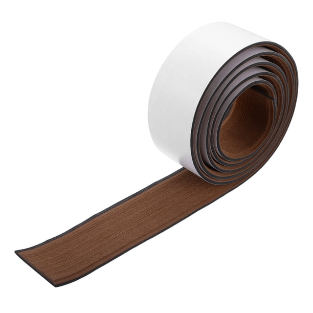94.49''x2.24'' EVA Cubierta Hoja Mat Bote Cubierta Carga Profundo Marrón Negro