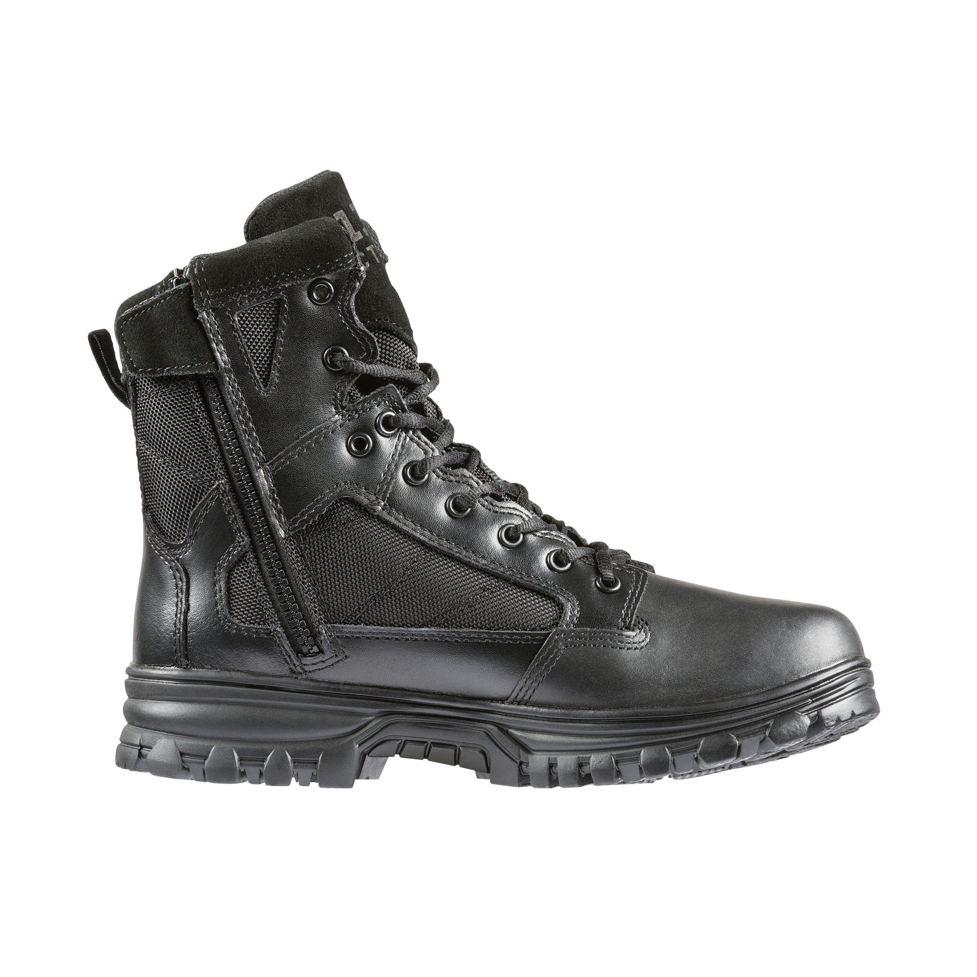 5.11 Work Gear Evo 6-Inch Waterproof Boots, Side Zip, Ortholite Insole, Black, 4/Regular, Style 12313 - image 3 of 5