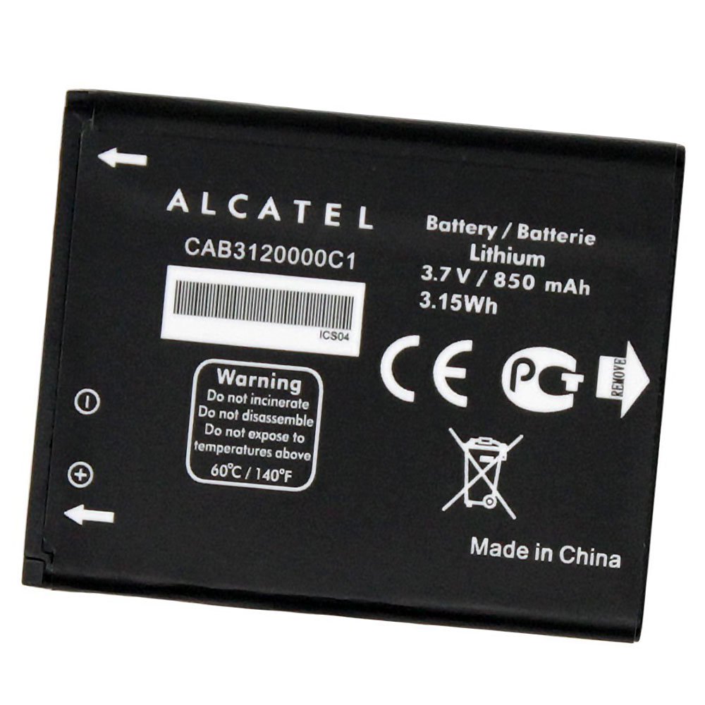 Original Alcatel CAB3120000C1 850mAh Battery for Alcatel OT880A Avengeance in NonRetail