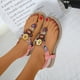 thumbnail image 1 of WILLBEST Sandalias De Plataforma Para Mujer, Sandalias Planas Casuales Para Mujer, Sandalias Florales, Sandalias Para Mujer, Zapatillas Para Mujer, 1 of 7
