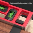 thumbnail image 3 of Quick Positioning Angle Ruler Drawing Tool High- L-Shaped Right Angle Ruler Stainless Steel Angle Measure Ruler, 3 of 7
