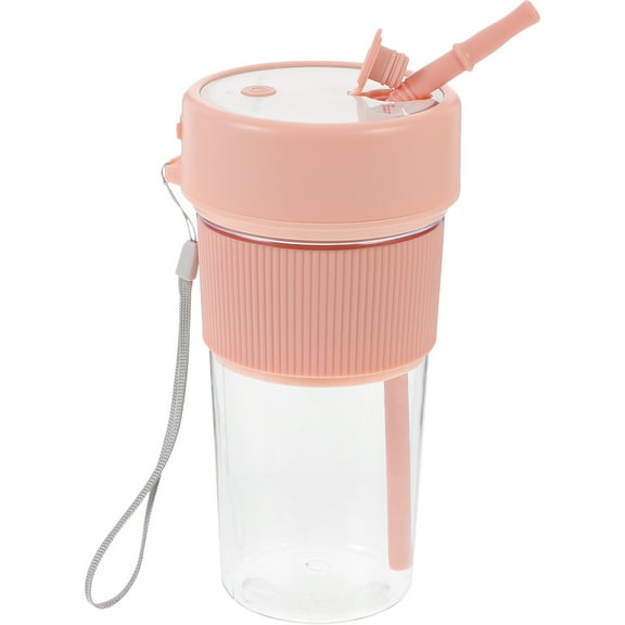 ULTNICE Compact Portable Blender Pink Stainless Steel 1Pack Rechargeable