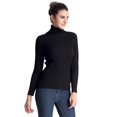 thumbnail image 6 of PrettyGuide Women's Ribbed Turtleneck Long Sleeve Sweater, 6 of 8