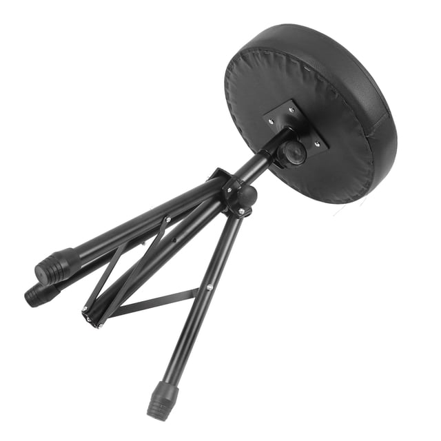 Drum Throne, Non Damage Adjustable Height Drum Stool Support Padded Flexible for Percussion