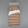 thumbnail image 1 of Ambesonne Tribal Bedding Set 3 Pcs, Indigenous Art Borders, Twin XL, Orange Brown Beige, 1 of 3