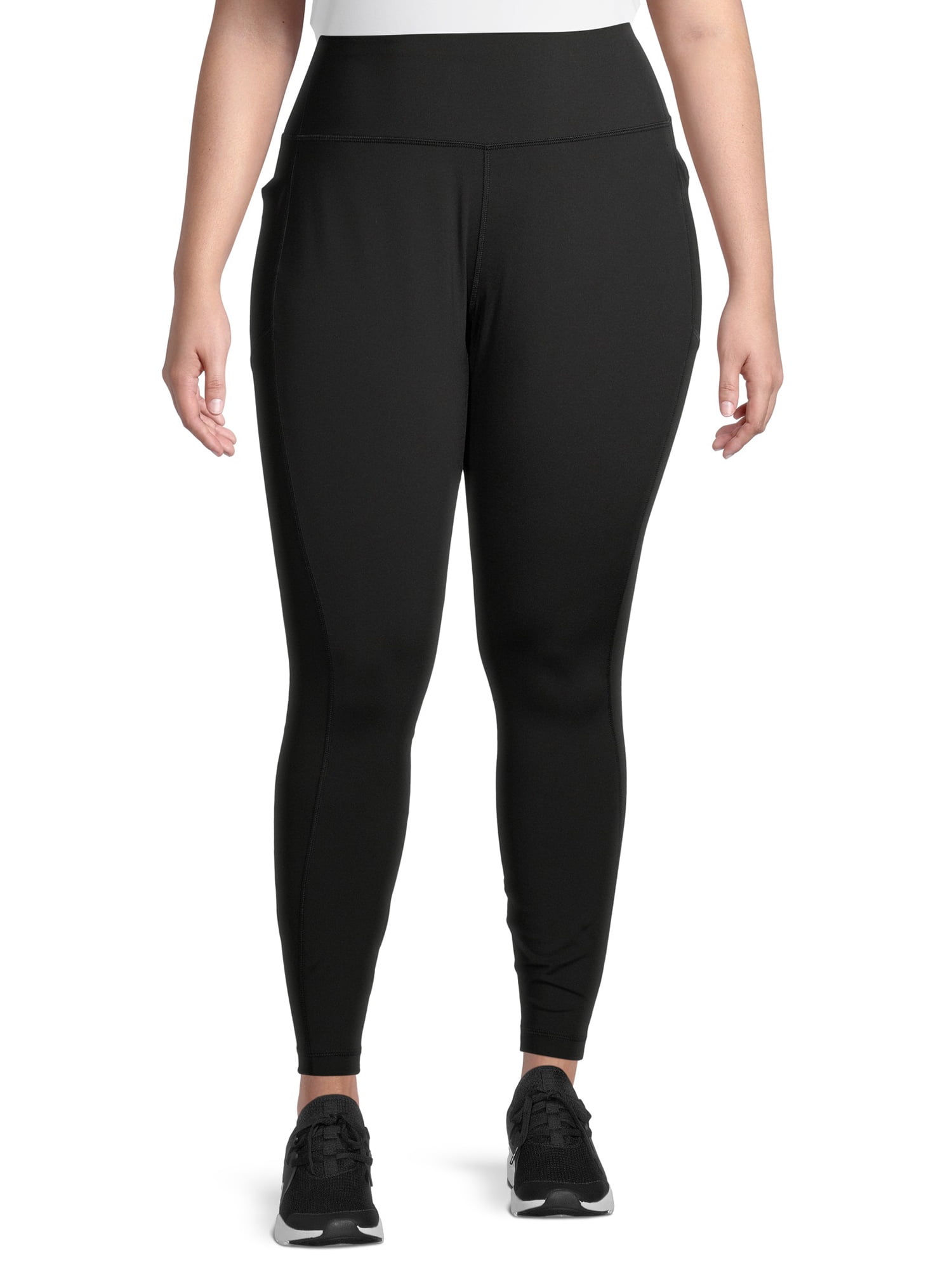 Avia Women's Plus Size Active High Waisted Wicking Legging