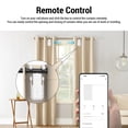 thumbnail image 3 of Automatic Curtain Opener, WIFI  Curtain Opener  for T Rail, 3 of 7